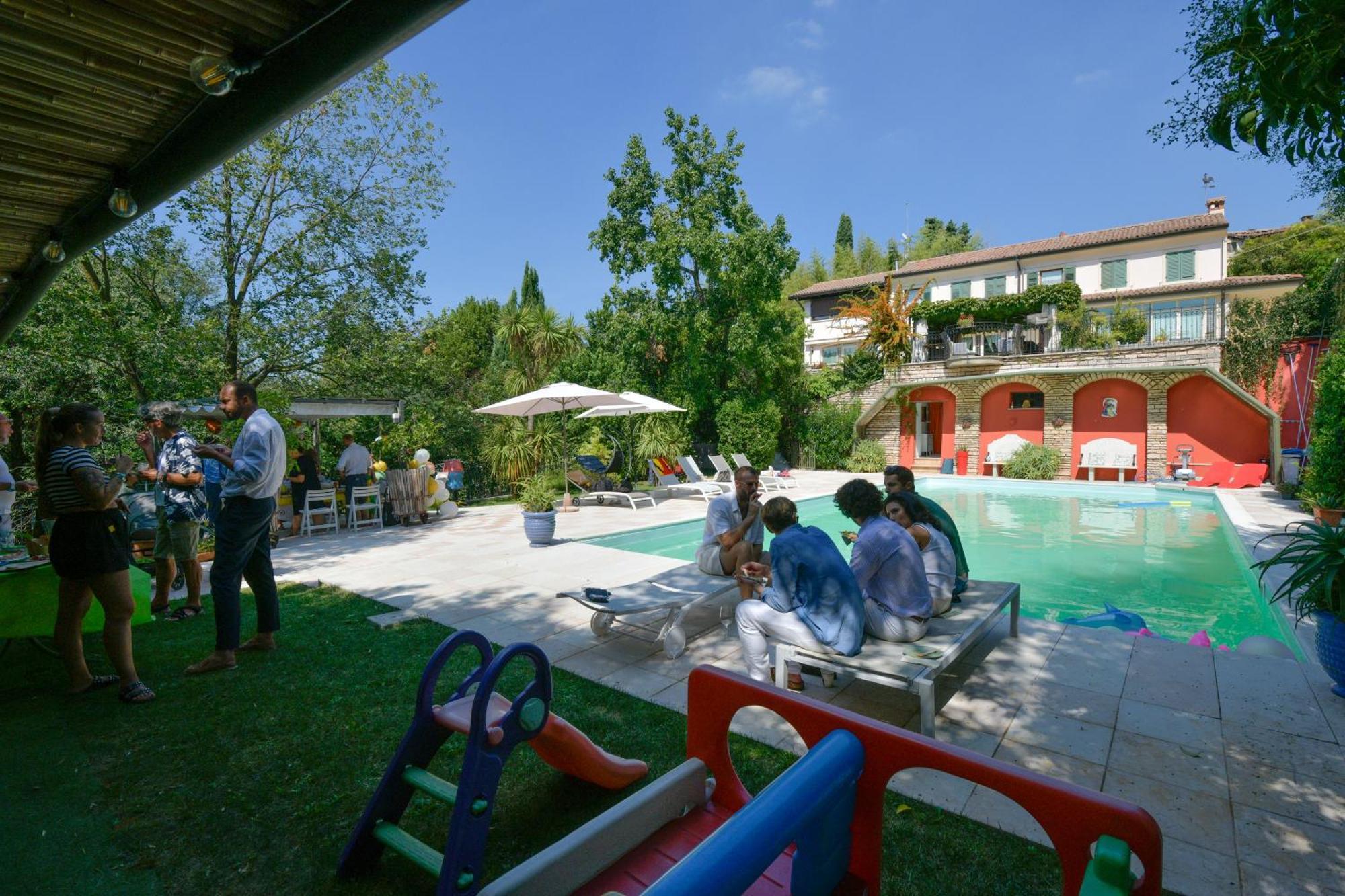 Villa Isidoro Ampio Parco ,Piscina Privata, Arte E Giochi , Fitness Verona Exterior photo