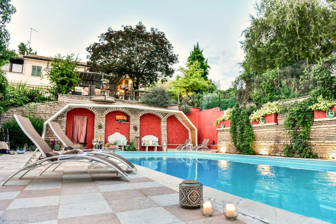 Villa Isidoro Ampio Parco ,Piscina Privata, Arte E Giochi , Fitness Verona Exterior photo